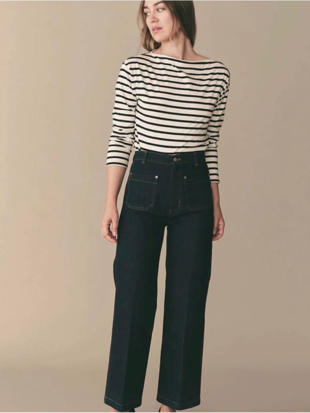 Doen Newport High Rise Wide Leg Jeans - Picture 6 of 6